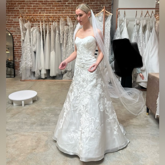 Anne Barge Georgina Wedding Dress Size 0/2 - Picture 9 of 15